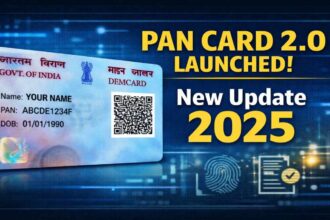 PAN Card 2.0 latest update 2025