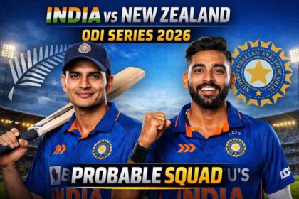 New Zealand ODI Series: Team India Probable Squad 2026 | Siraj Comeback | Gill Captain